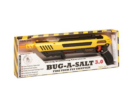 Bug-A-Salt® 3.0 Fly-Swatter Salt Gun - Yellow