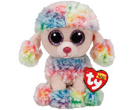 Ty Beanie Babies 6-in. Rainbow the Poodle