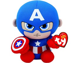 Ty 8-in. Marvel® Captain America
