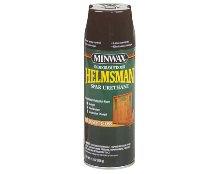Minwax® Helmsman Spar Urethane Semi-Gloss Spray Paint - Clear