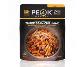 Peak Refuel® Three Bean Chili Mac Freeze Dried Meal - 2 Servings