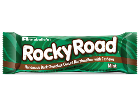 Annabelle's® Rocky Road Candy Bar - Mint