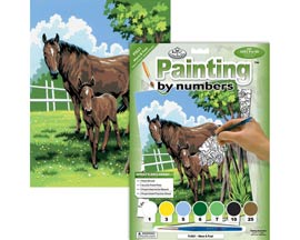 Royal & Langnickel Small Painting By Number Junior Kit - Horses