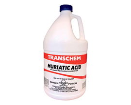 Transchem Muriatic Acid 1 gal. Liquid