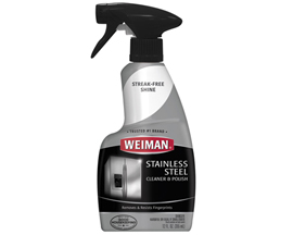 Weiman Floral Scent Stainless Steel Liquid Cleaner & Polish - 12oz.