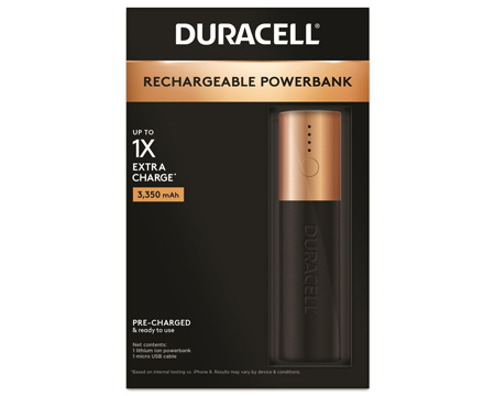 Duracell® Rechargeable Powerbank