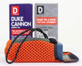 Duke Cannon® Soap on a Rope Sponge Bath Set
